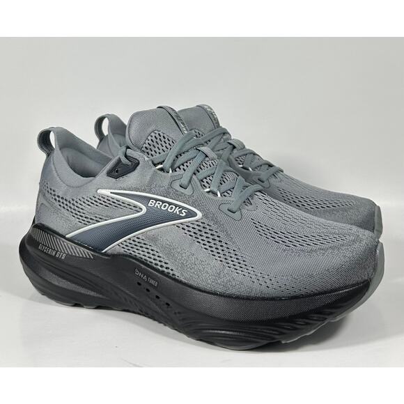 Brooks Glycerin GTS 22 Men’s (Gray / Black, Sz 8.5 Wide 2E) NWOB - Picture 2 of 8